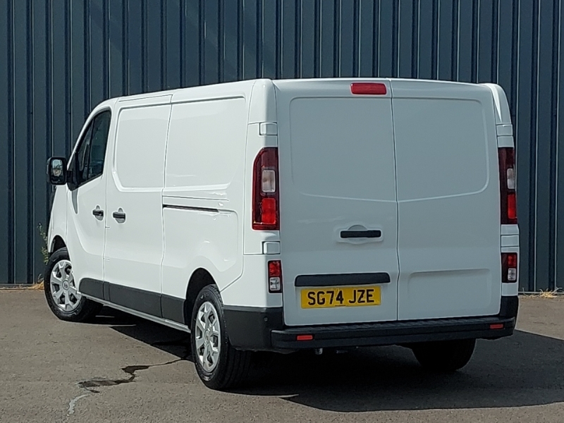 Renault Trafic Ll30 Blue Dci 130 Advance Safety Van White #2