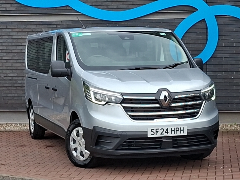 Renault Trafic Ll30 Blue Dci 110 Advance 9 Seater Grey