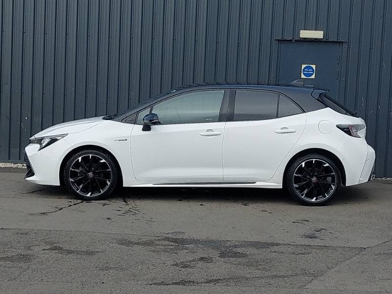 Toyota Corolla 1.8 Vvt-i Hybrid Gr Sport Cvt CP71LCK White #4