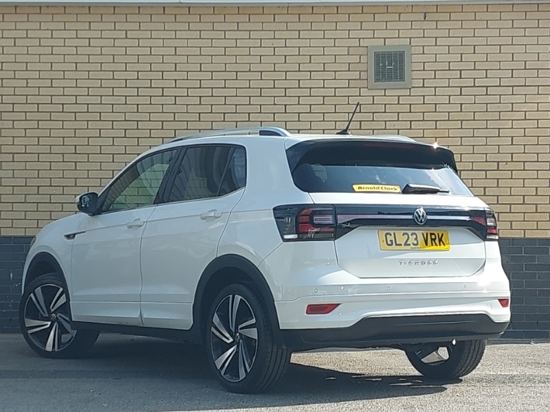 Volkswagen T-Cross 1.0 Tsi 110 R-line Dsg White #2