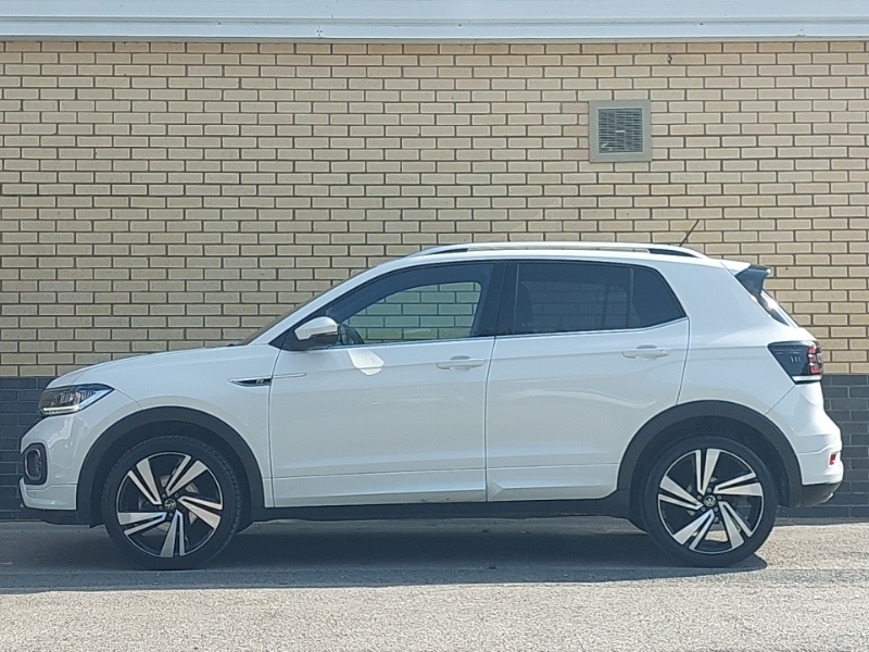 Volkswagen T-Cross 1.0 Tsi 110 R-line Dsg White #4