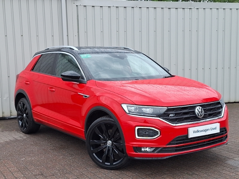 Volkswagen T-Roc 1.5 Tsi Evo R-line Dsg Red