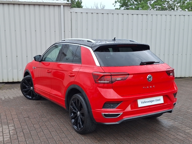 Volkswagen T-Roc 1.5 Tsi Evo R-line Dsg Red #2