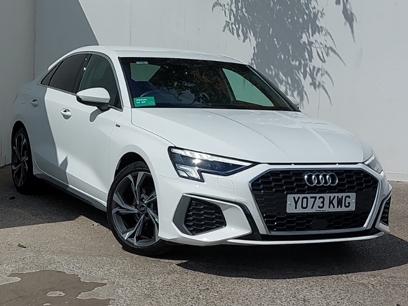 Audi A3 35 Tfsi S Line YO73KWG White