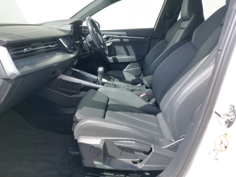Audi A3 35 Tfsi S Line YO73KWG White #5