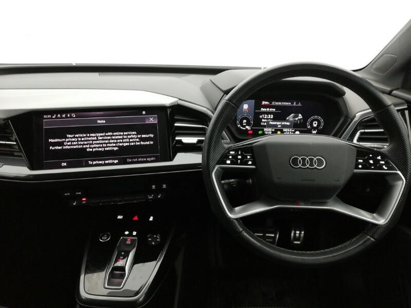 Audi Q4 E Tron 220Kw 50 Quattro 82.77Kwh Vorsprung 2023 Black #7