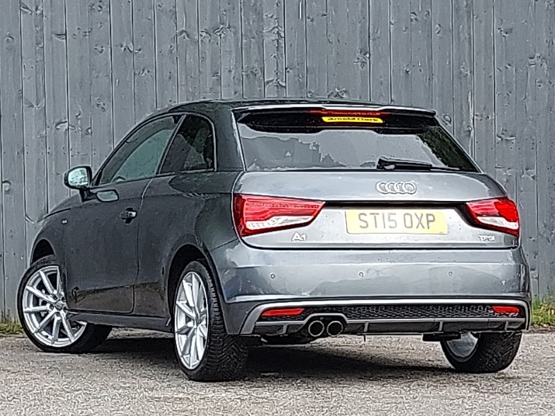 Audi A1 1.4 Tfsi S Line Hatchback S Tronic Euro White #2