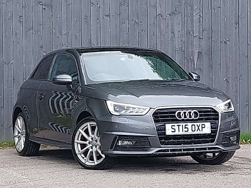 Audi A1 1.4 Tfsi S Line Hatchback S Tronic Euro White #1