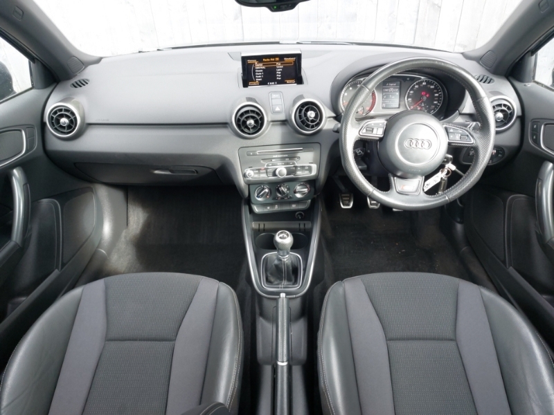 Audi A1 1.4 Tfsi S Line Hatchback S Tronic Euro White #3
