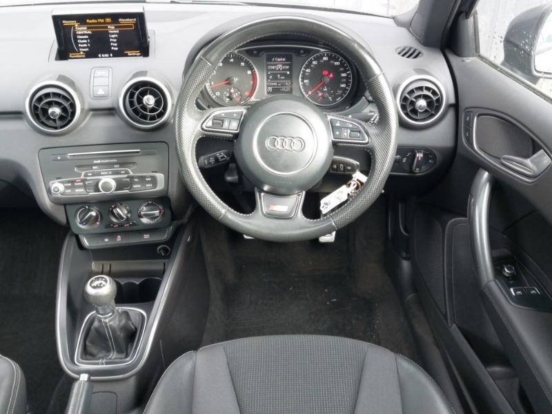 Audi A1 1.4 Tfsi S Line Hatchback S Tronic Euro White #8