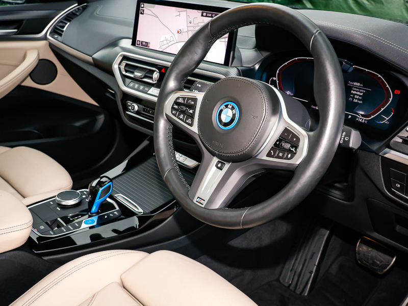 BMW iX3 210Kw M Sport Pro 80Kwh Black #6