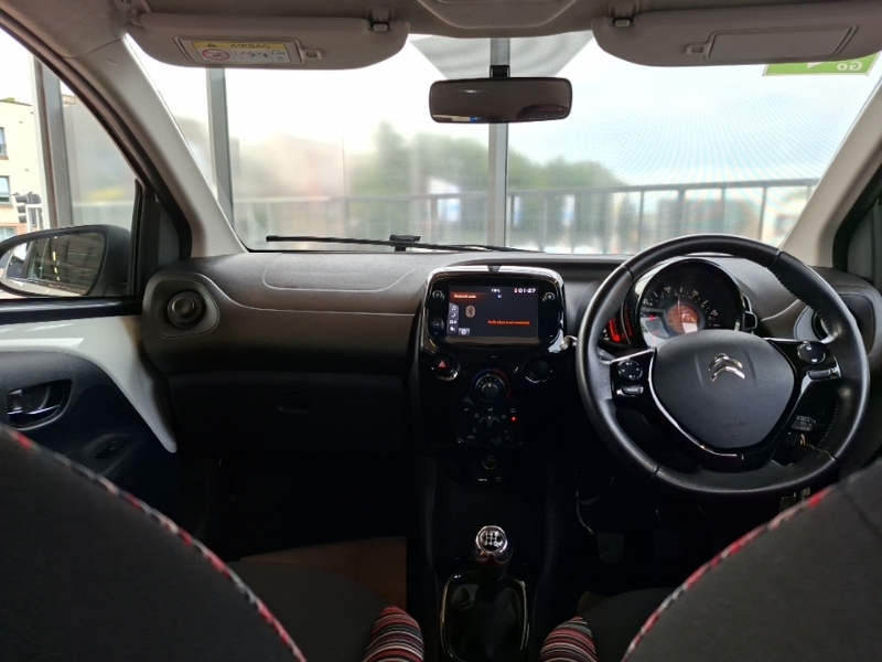 Citroen C1 1.0 Vti 72 Flair HY68NUJ White #3