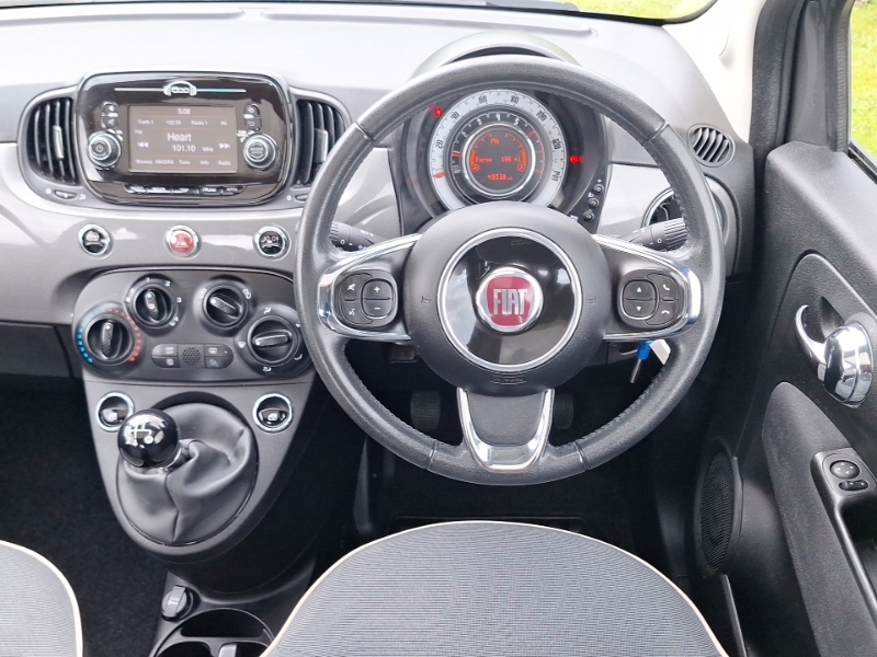 Fiat 500 1.2 Lounge Euro 6 Ss Black #8