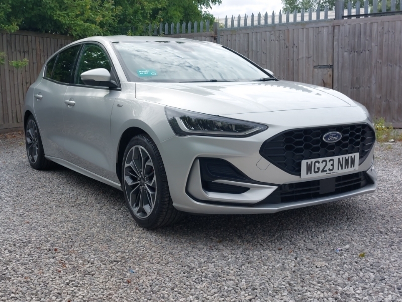 Ford Focus 1.0 Ecoboost St-line X WG23NWW Silver