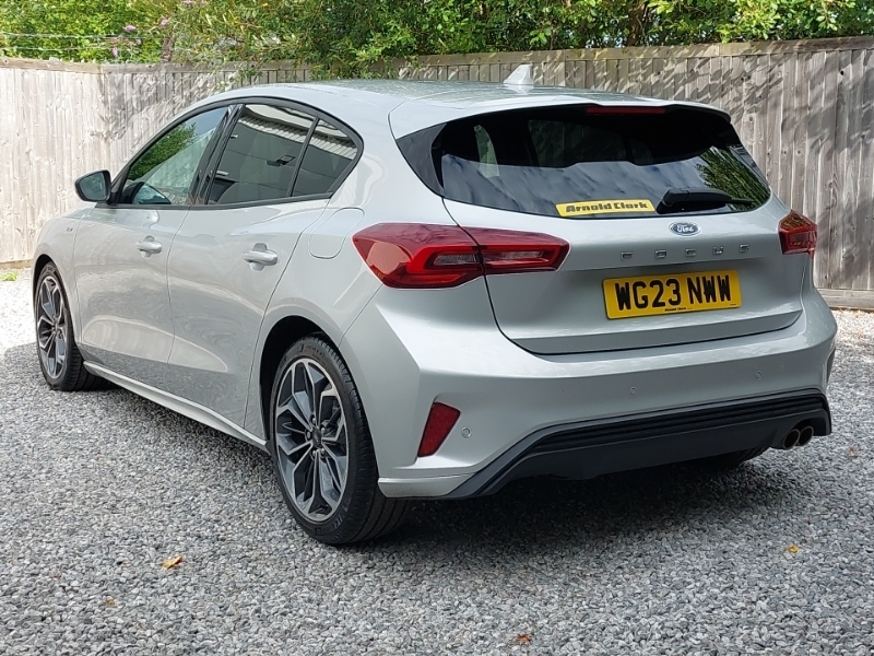 Ford Focus 1.0 Ecoboost St-line X WG23NWW Silver #2
