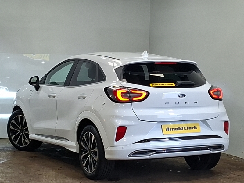 Ford Puma 1.0 Ecoboost Hybrid Mhev 155 St-line Vignale White #2