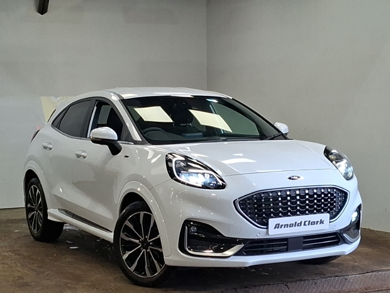 Ford Puma 1.0 Ecoboost Hybrid Mhev 155 St-line Vignale White