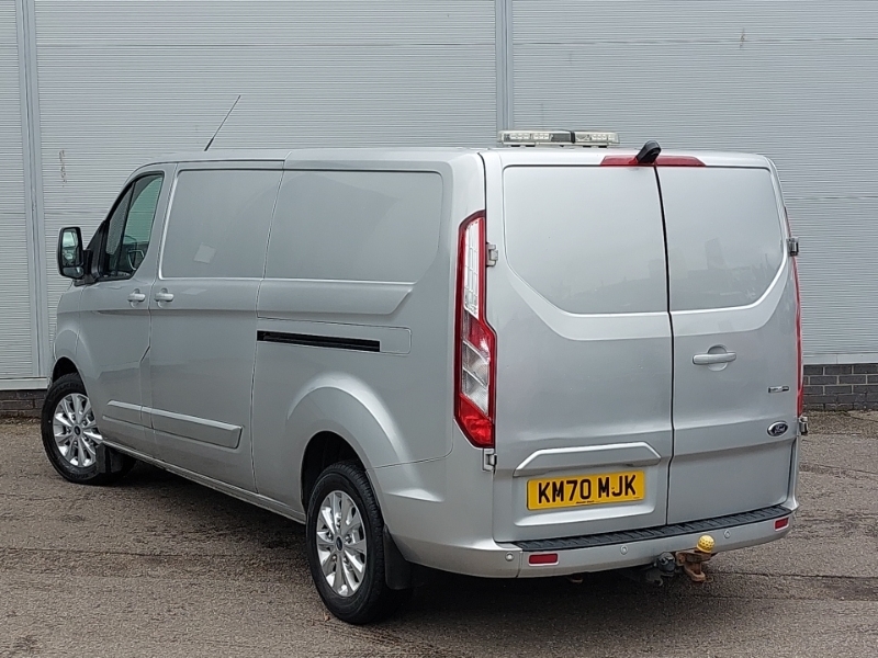 Ford Transit Custom 2.0 Ecoblue Hybrid 130Ps Low Roof Limited Van Silver #2