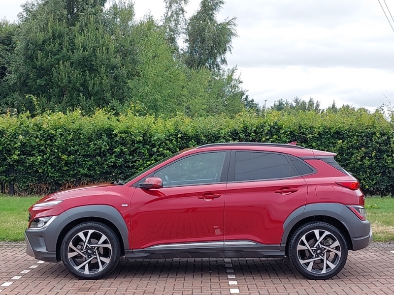 Hyundai Kona 1.0 Tgdi 48V Mhev Premium URZ6792 Red #4