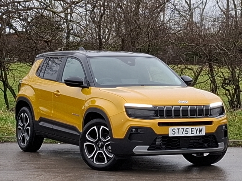 Jeep Avenger 1.2 E-hybrid Summit Dct Yellow