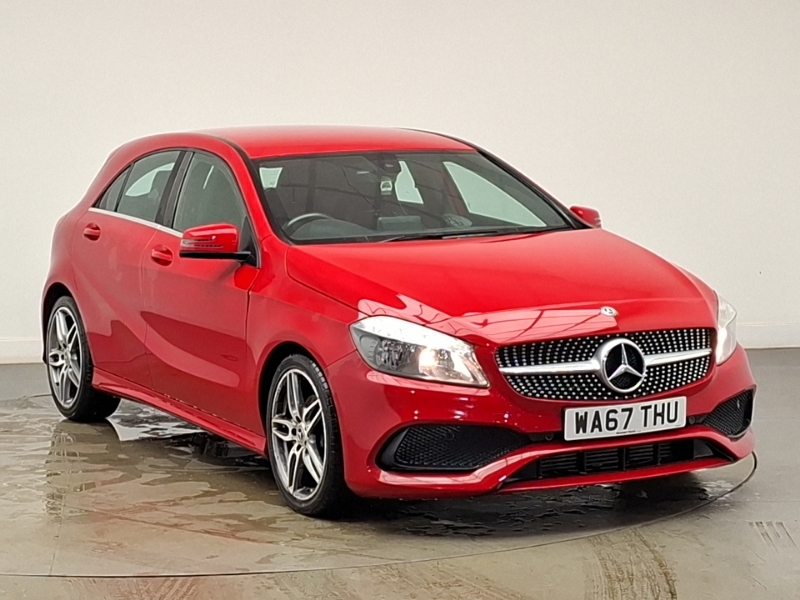 Mercedes-Benz A Class A180d Amg Line Red