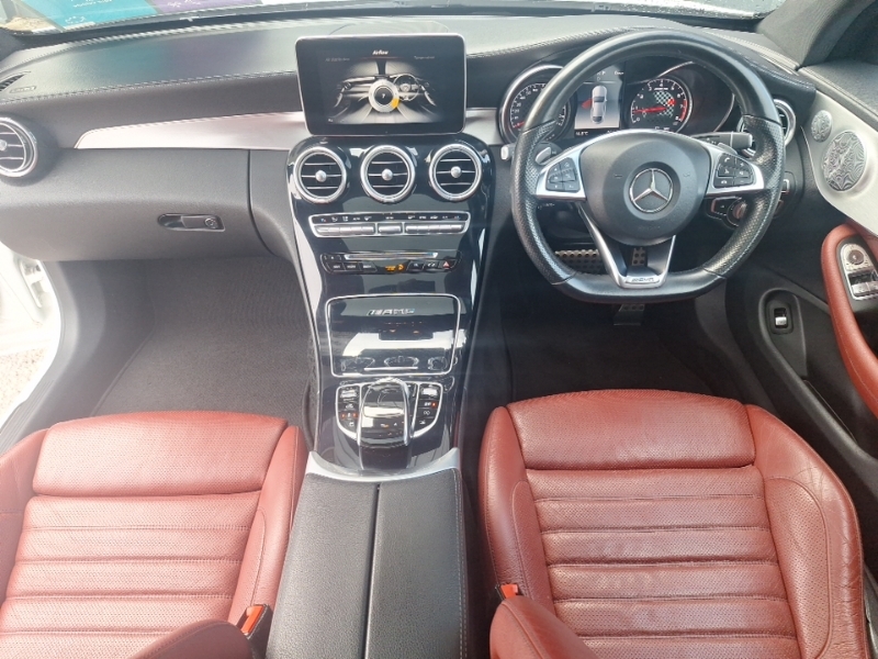 Mercedes-Benz C Class C43 4Matic Premium Plus White #3