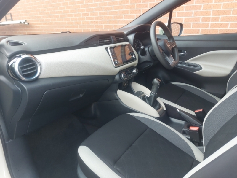 Nissan Micra 1.0 Ig 71 Acenta Limited Edition White #5