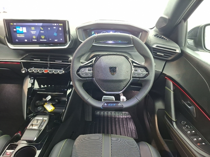 Peugeot e-208 100Kw Gt 50Kwh Black #8