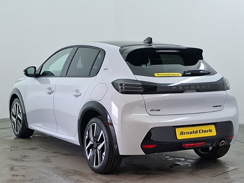 Peugeot 208 1.2 Hybrid 110 Gt Premium E-dsc6 White #2
