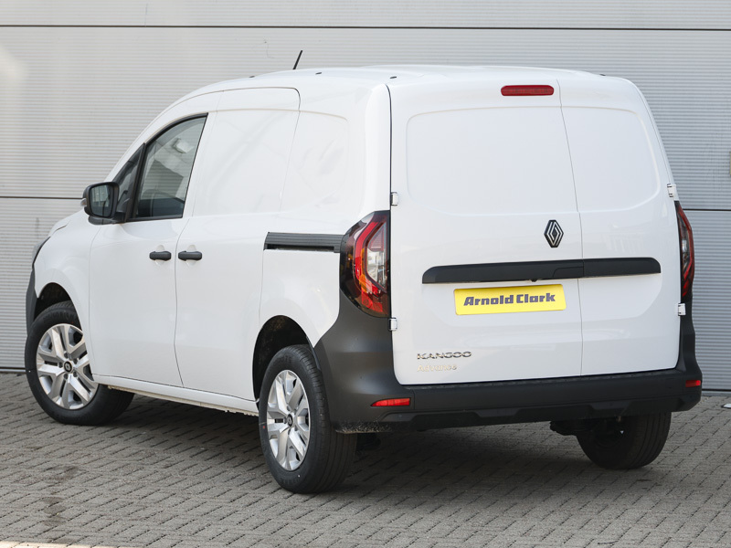 Renault Kangoo Ml19 Blue Dci 95 Advance Safety Van White #2