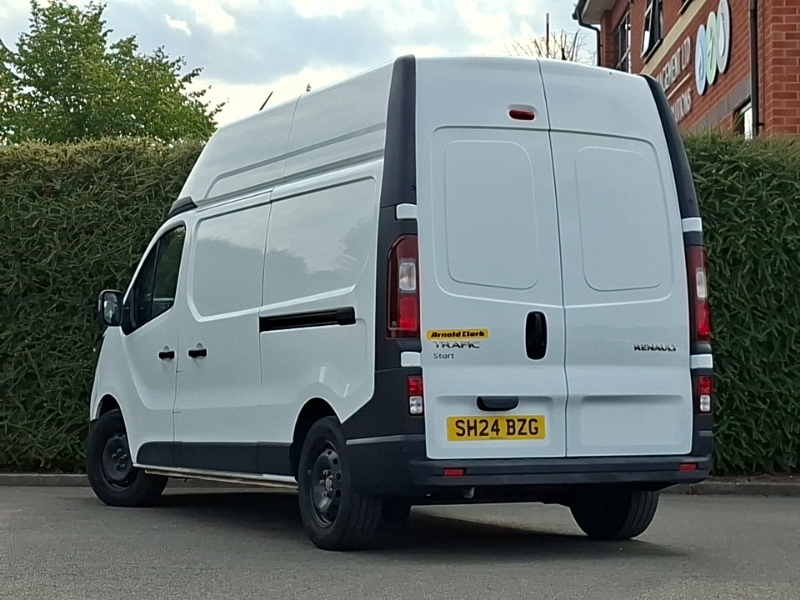 Renault Trafic Lh30 Blue Dci 150 High Roof Start Van White #2