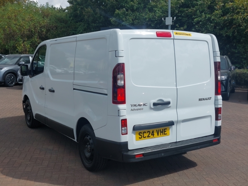 Renault Trafic Sl30 Blue Dci 130 Advance Safety Van White #2