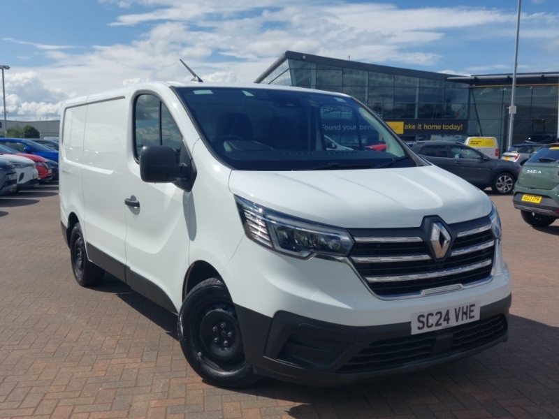Renault Trafic Sl30 Blue Dci 130 Advance Safety Van White