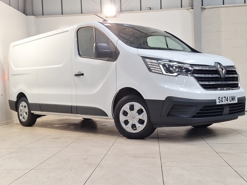 Renault Trafic Ll30 Blue Dci 130 Advance Safety Van White