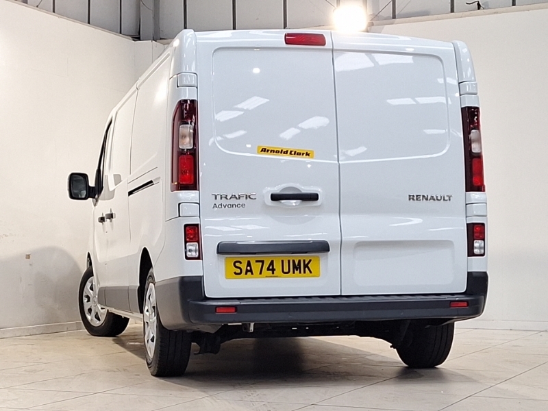 Renault Trafic Ll30 Blue Dci 130 Advance Safety Van White #2