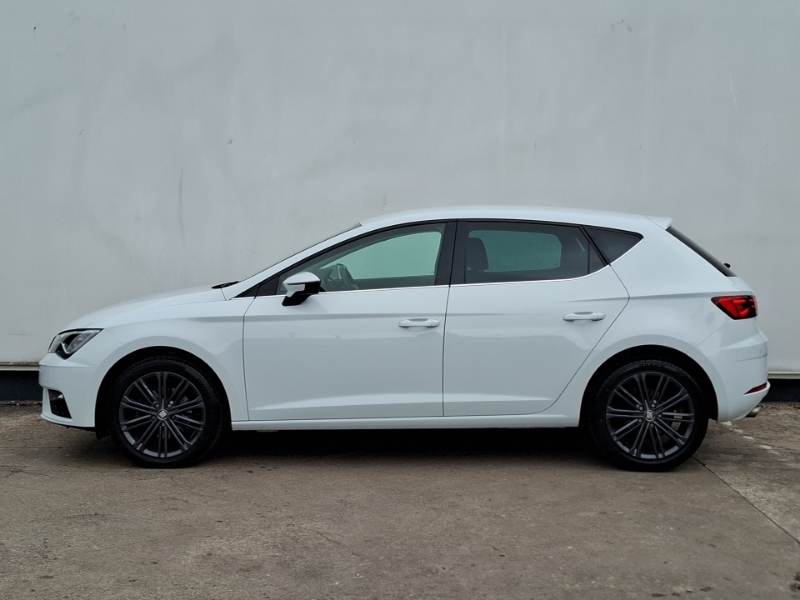 Seat Leon 2.0 Tdi 150 Xcellence Lux Ez Dsg White #4