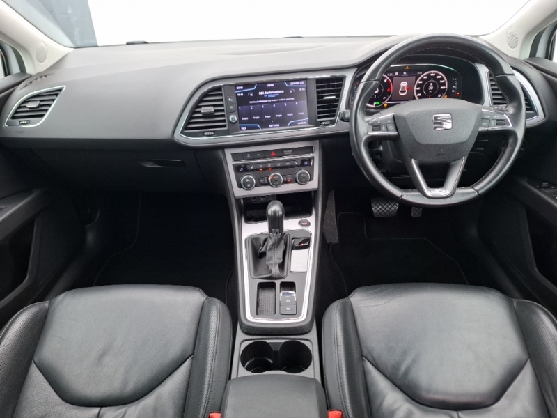 Seat Leon 2.0 Tdi 150 Xcellence Lux Ez Dsg White #3