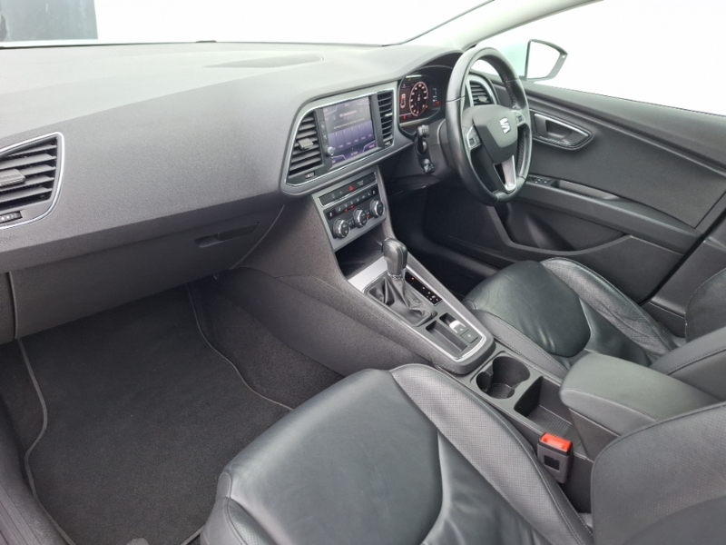 Seat Leon 2.0 Tdi 150 Xcellence Lux Ez Dsg White #5
