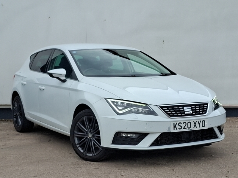 Seat Leon 2.0 Tdi 150 Xcellence Lux Ez Dsg White