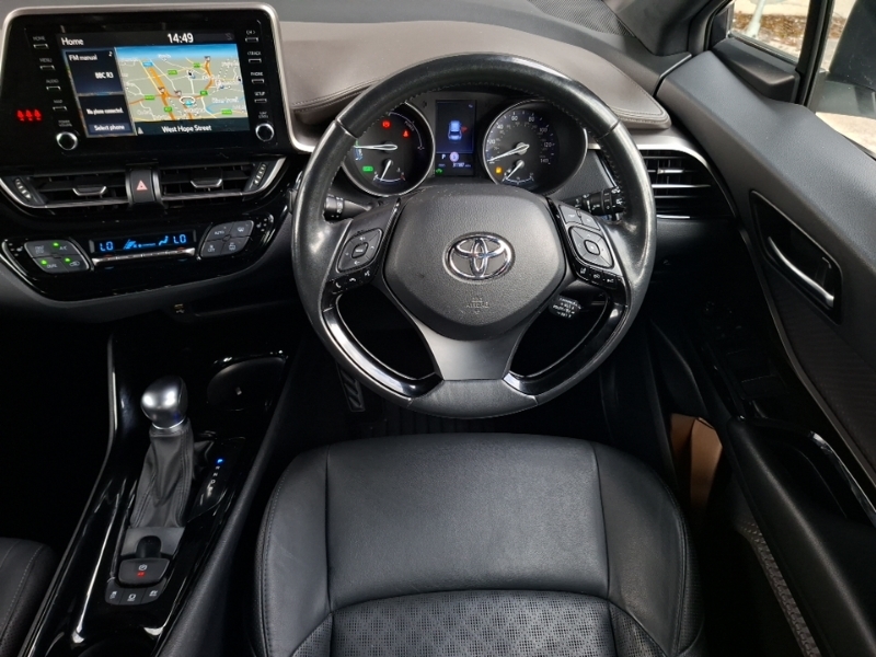Toyota C-Hr 1.8 Hybrid Dynamic Cvt Blue #8