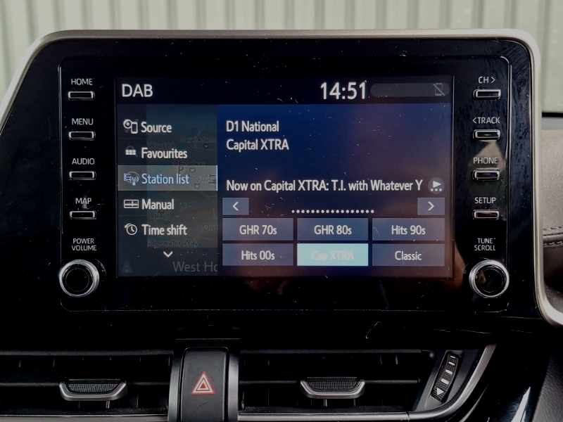 Toyota C-Hr 1.8 Hybrid Dynamic Cvt Blue #10