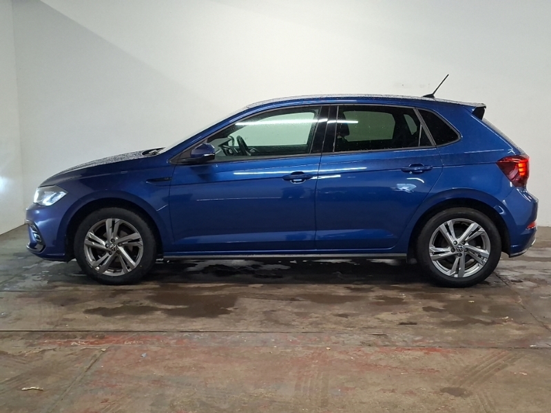 Volkswagen Polo 1.0 Tsi R-line YB23NDK Blue #4