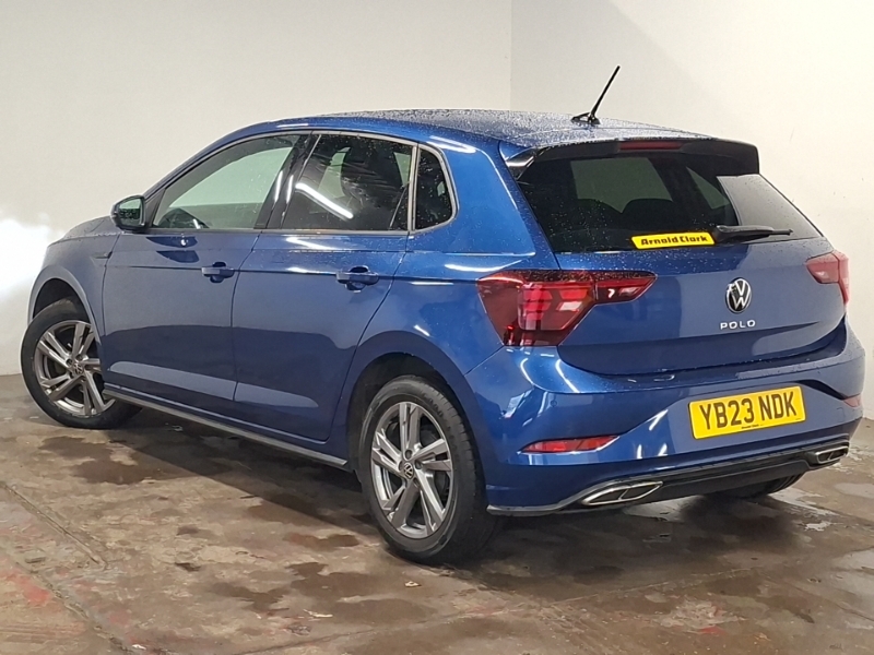 Volkswagen Polo 1.0 Tsi R-line YB23NDK Blue #2