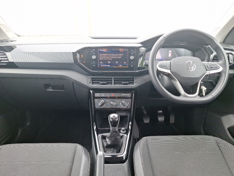 Volkswagen T-Cross 1.0 Tsi 110 Black Edition White #3