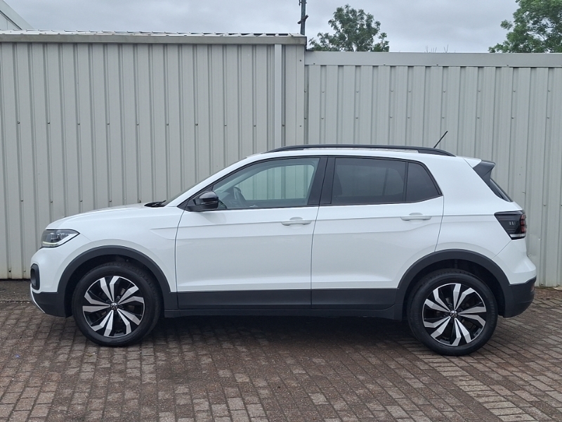 Volkswagen T-Cross 1.0 Tsi 110 Black Edition White #4