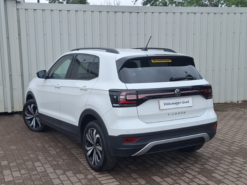 Volkswagen T-Cross 1.0 Tsi 110 Black Edition White #2