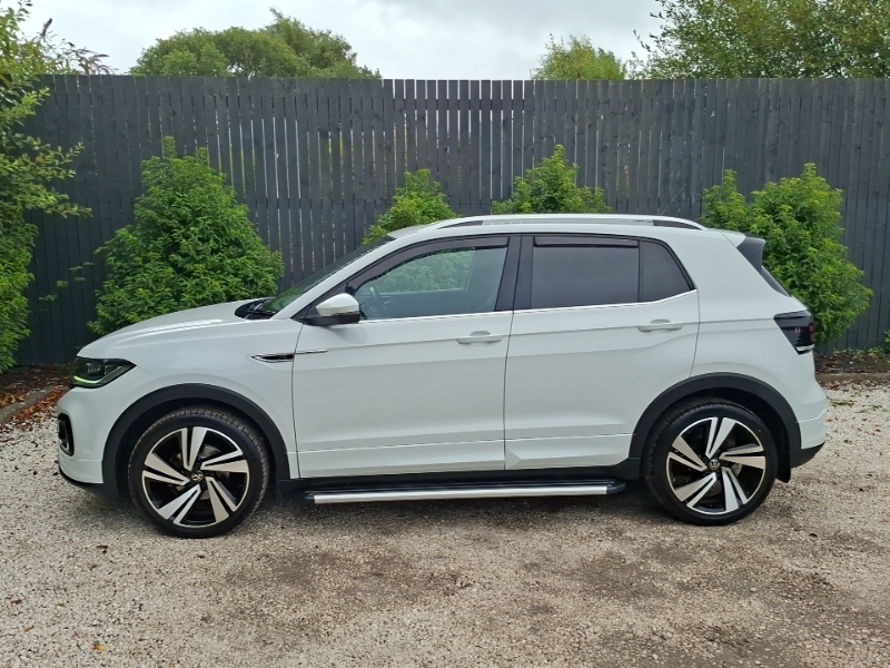 Volkswagen T-Cross 1.0 Tsi 110 R-line Dsg White #4