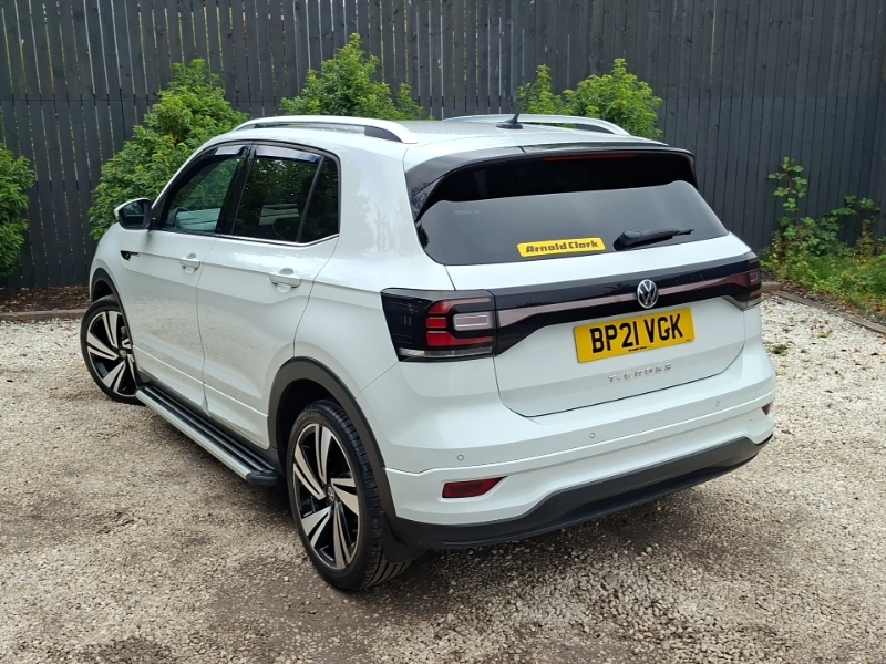 Volkswagen T-Cross 1.0 Tsi 110 R-line Dsg White #2