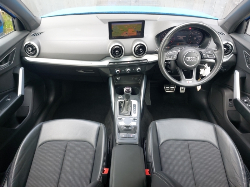 Audi Q2 35 Tfsi S Line S Tronic Blue #3