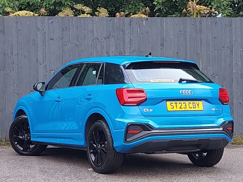 Audi Q2 35 Tfsi S Line S Tronic Blue #2